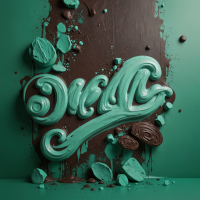 Mint Chocolate Graffiti